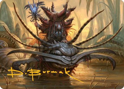 Wick's Patrol Art Card (Gold-Stamped Signature) (ASBLB-018) - Art Series: Bloomburrow