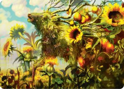 Beza, the Bounding Spring Art Card (ASBLB-001) - Art Series: Bloomburrow