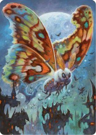 Luminous Broodmoth Art Card (ASBLB-048) - Art Series: Bloomburrow