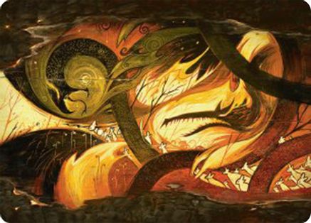 Season of Loss Art Card (ASBLB-017) - Art Series: Bloomburrow