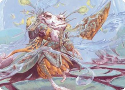 Glarb, Calamity's Augur Art Card (ASBLB-040) - Art Series: Bloomburrow