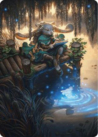 Tamiyo, Field Researcher Art Card (ASBLB-054) - Art Series: Bloomburrow