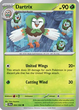 Dartrix (004/064) [Scarlet &amp; Violet : Shrouded Fable] 