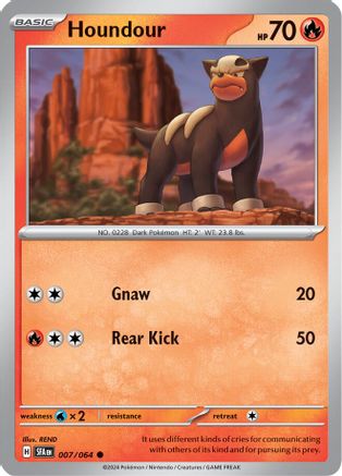 Houndour 007  - Common
