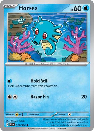 Horsea (010/064) [Écarlate et violet : Fable enveloppée] 