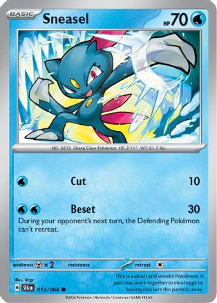 Sneasel 013  - Common