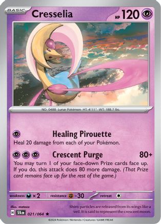 Cresselia 021/064  - Holofoil - Rare