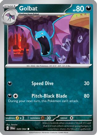 Golbat 028  - Common