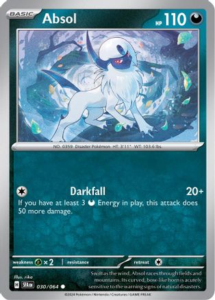 Absol (030/064) [Écarlate et Violet : Fable enveloppée] 