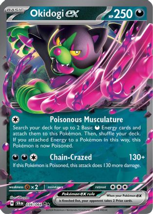 Okidogi ex 036/064  - Holofoil - Double Rare