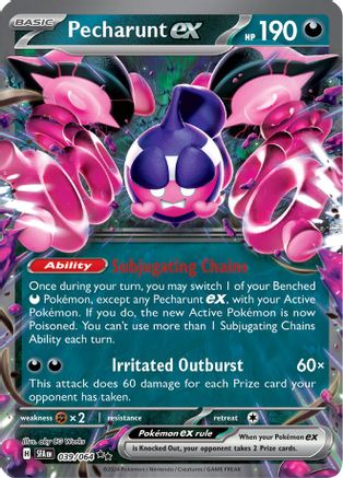 Pecharunt ex (039/064) [Scarlet &amp; Violet : Shrouded Fable] 