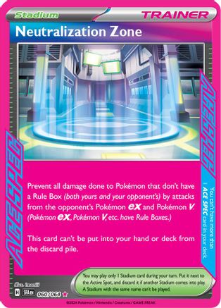 Neutralization Zone 060  - Holofoil - ACE SPEC Rare
