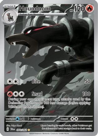 Houndoom 066/064  - Holofoil - Illustration Rare