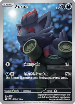 Zorua (075/064) [Écarlate et Violet : Fable enveloppée] 