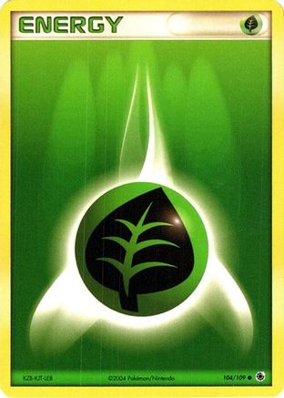 Grass Energy - 104/109 (No E-Reader)/109  - Common