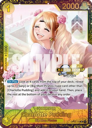 Charlotte Pudding (Championship 2024) (OP03-112) - Rare