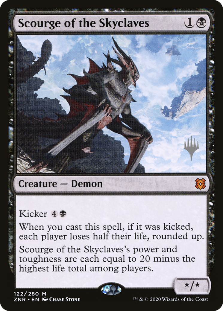 Fléau des Skyclaves (Pack Promo) [Zendikar Rising Promos] 