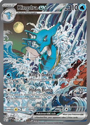 Kingdra ex 131  - Holofoil - Promo