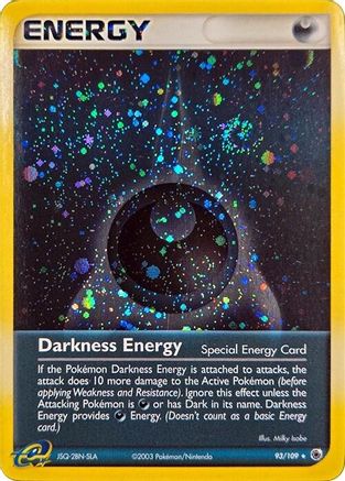 Darkness Energy (Special) (Special) - 93/109  093/109  - Holofoil - Rare