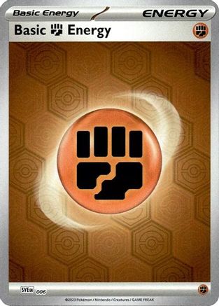 Basic Fighting Energy 006  - Reverse Holofoil - Common