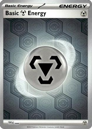 Basic Metal Energy (Reverse Holofoil) 008  - Reverse Holofoil - Common