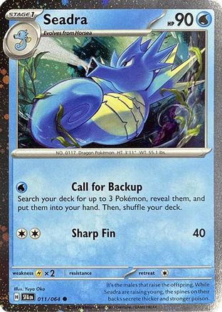 Seadra (Cosmos Holo) 011/064  - Holofoil - Promo