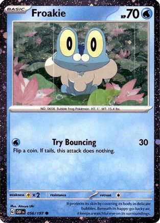 Froakie (Cosmos Holo) 056/197  - Holofoil - Promo