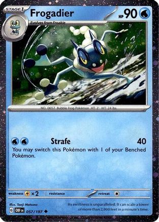 Frogadier (Cosmos Holo) 057/197  - Holofoil - Promo