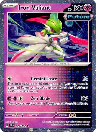 Iron Valiant (Cosmos Holo) 079/162  - Holofoil - Uncommon