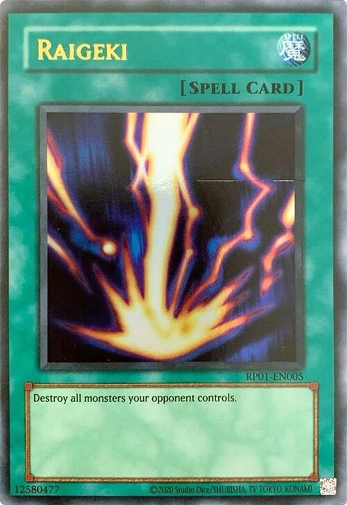 Raigeki (RP01-EN005) - Ultra Rare