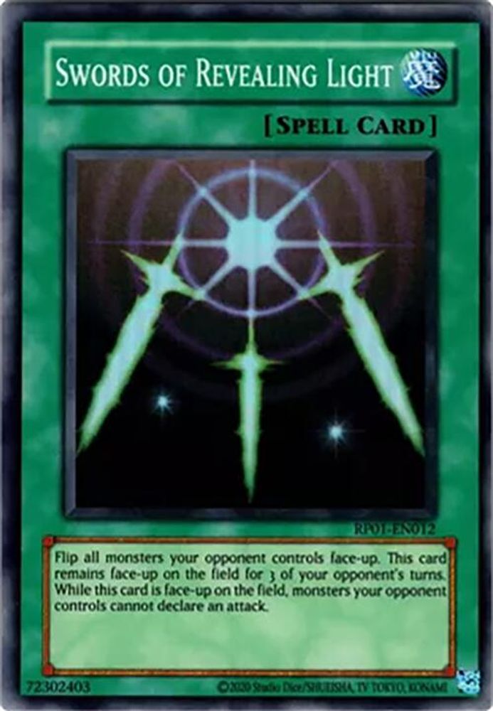Swords of Revealing Light (RP01-EN012) - Super Rare