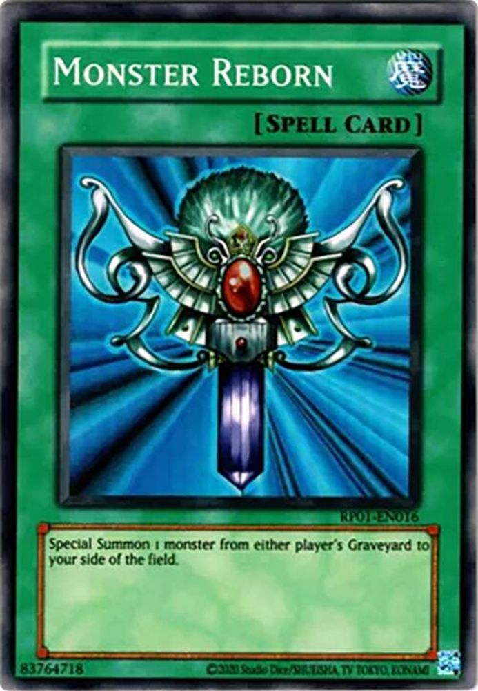 Monster Reborn (RP01-EN016) - Super Rare