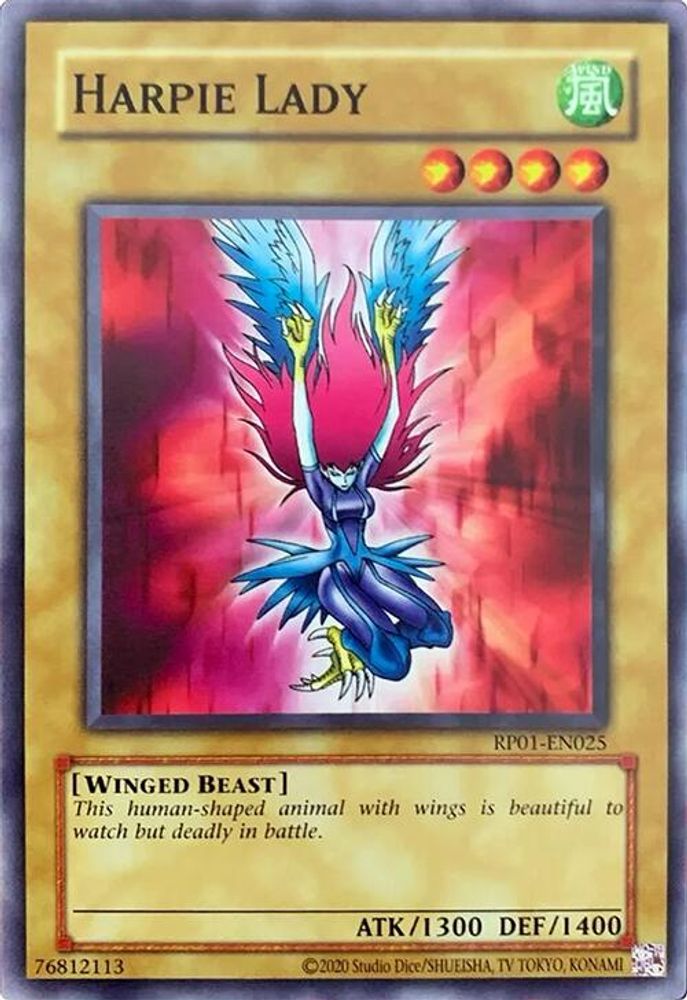 Harpie Lady (RP01-EN025) - Common