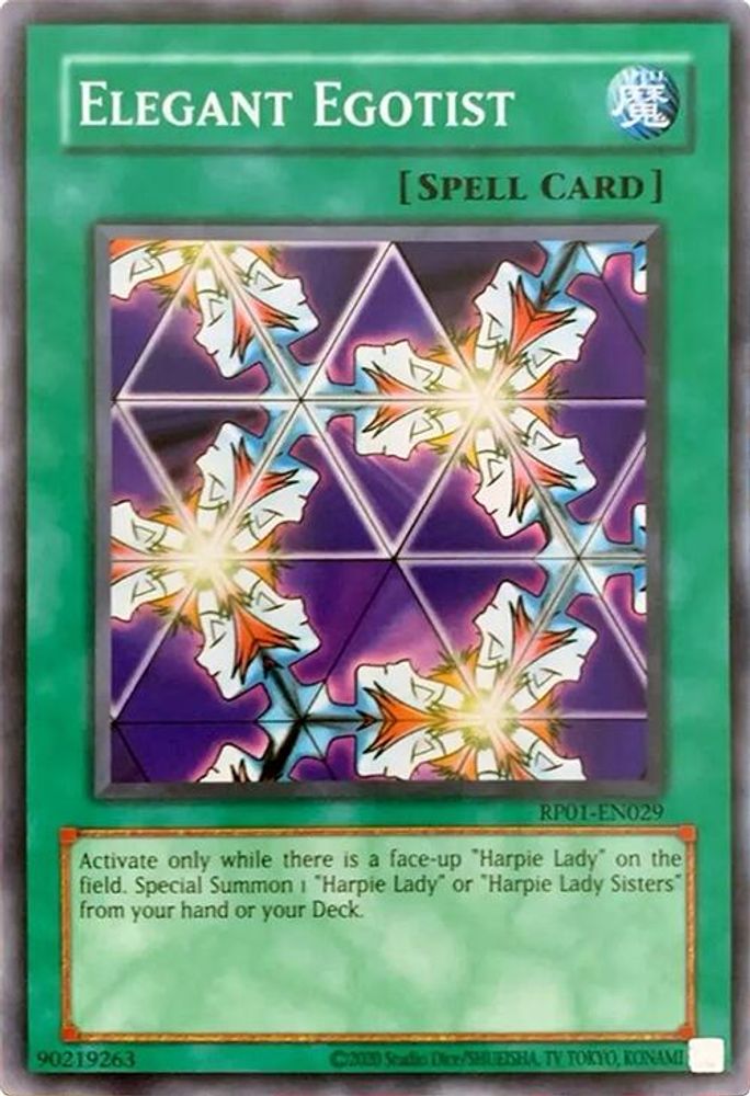 Elegant Egotist (RP01-EN029) - Common
