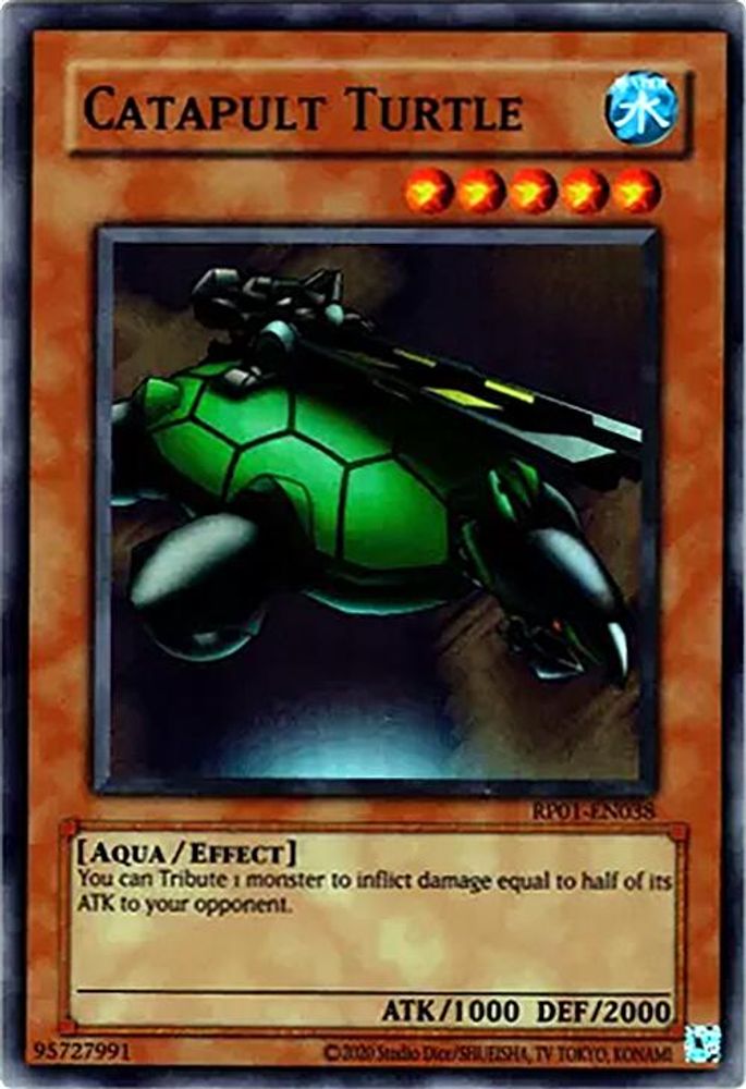 Catapult Turtle (RP01-EN038) - Super Rare