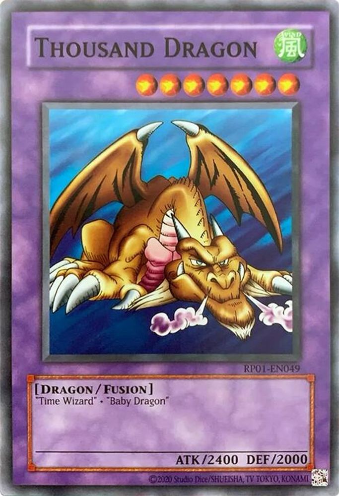 Thousand Dragon (RP01-EN049) - Common