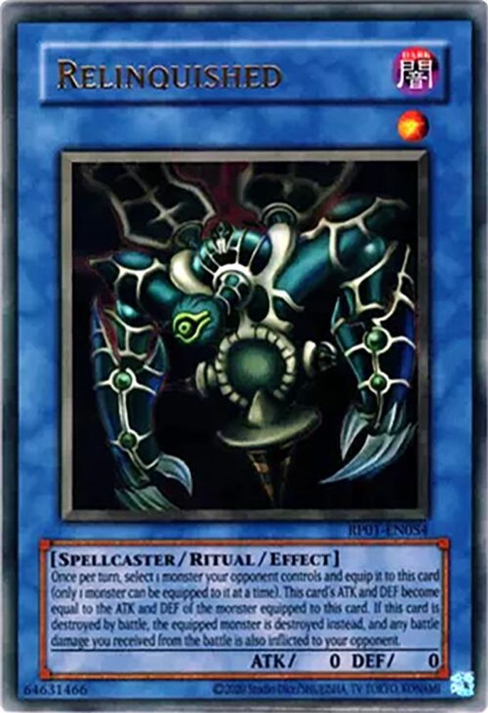 Relinquished (RP01-EN054) - Ultra Rare