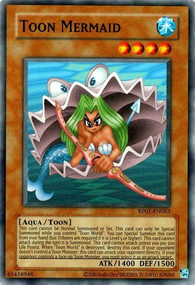 Toon Mermaid (RP01-EN063) - Common