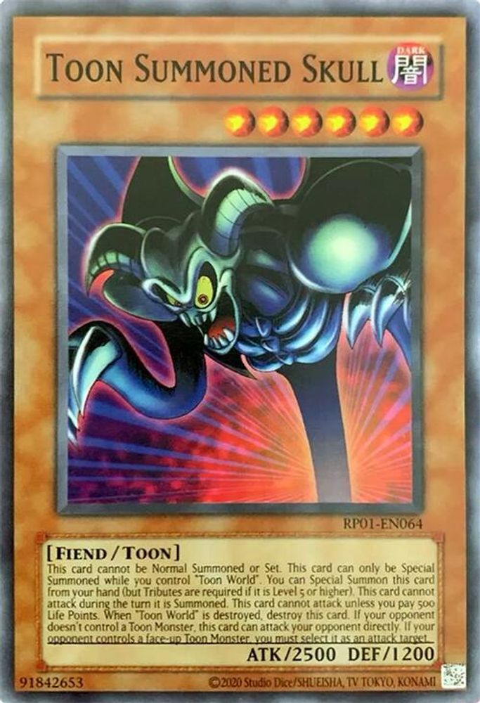 Toon Summoned Skull (RP01-EN064) - Common