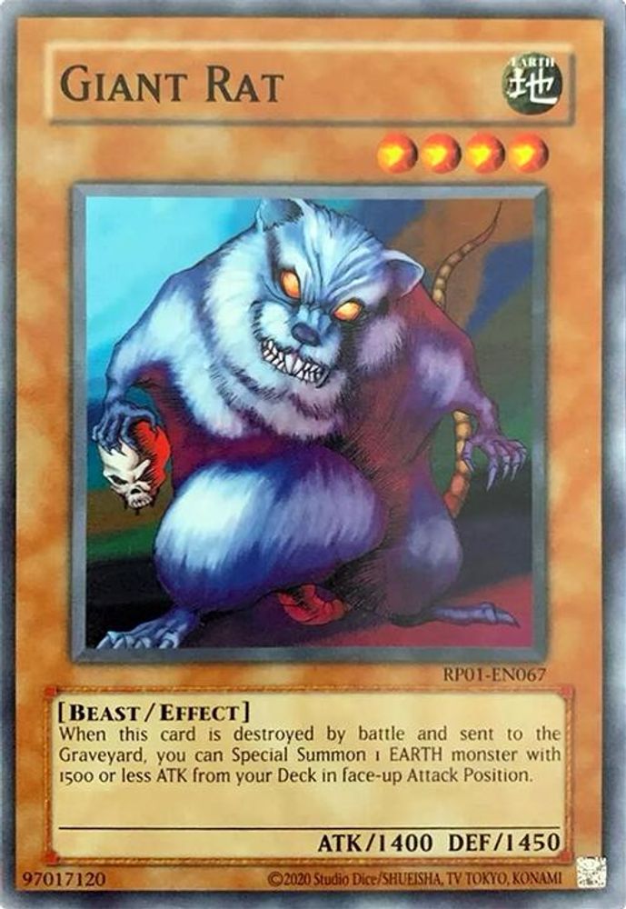 Giant Rat (RP01-EN067) - Common