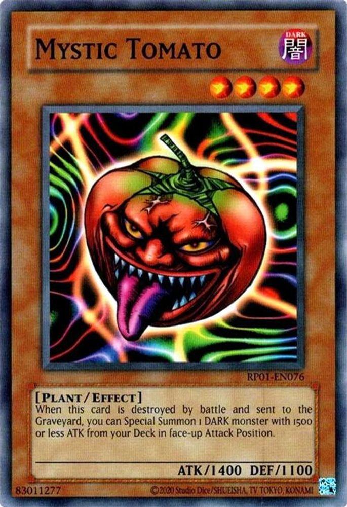 Mystic Tomato (RP01-EN076) - Common