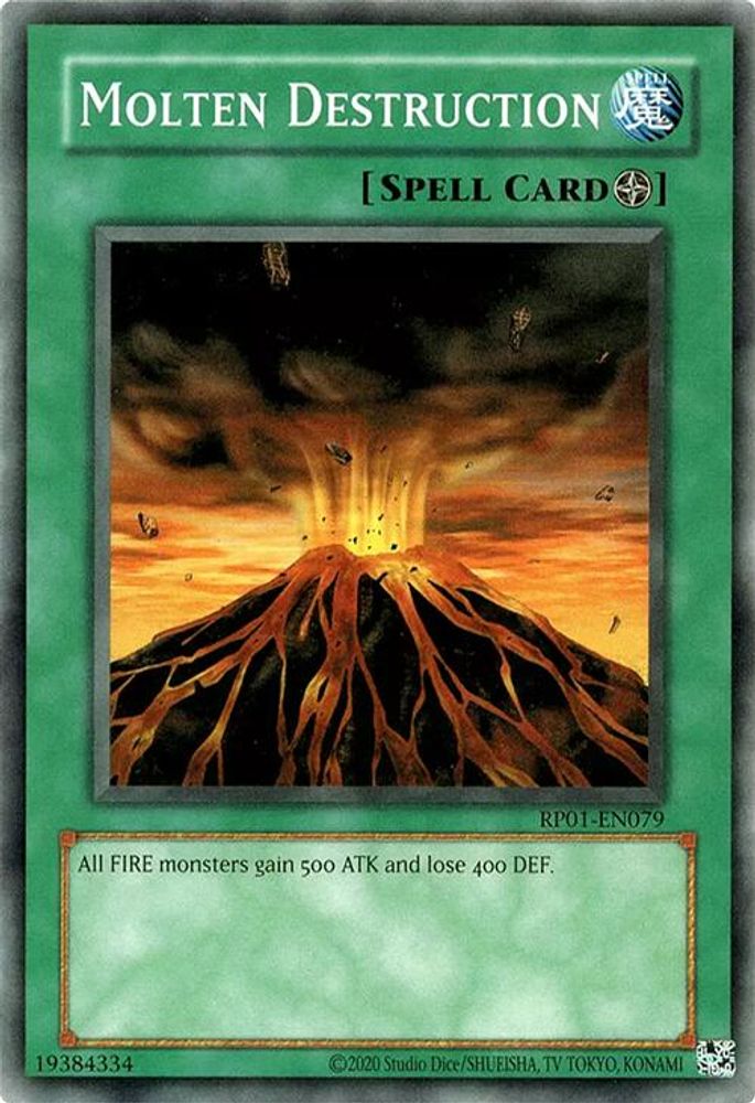 Molten Destruction (RP01-EN079) - Common
