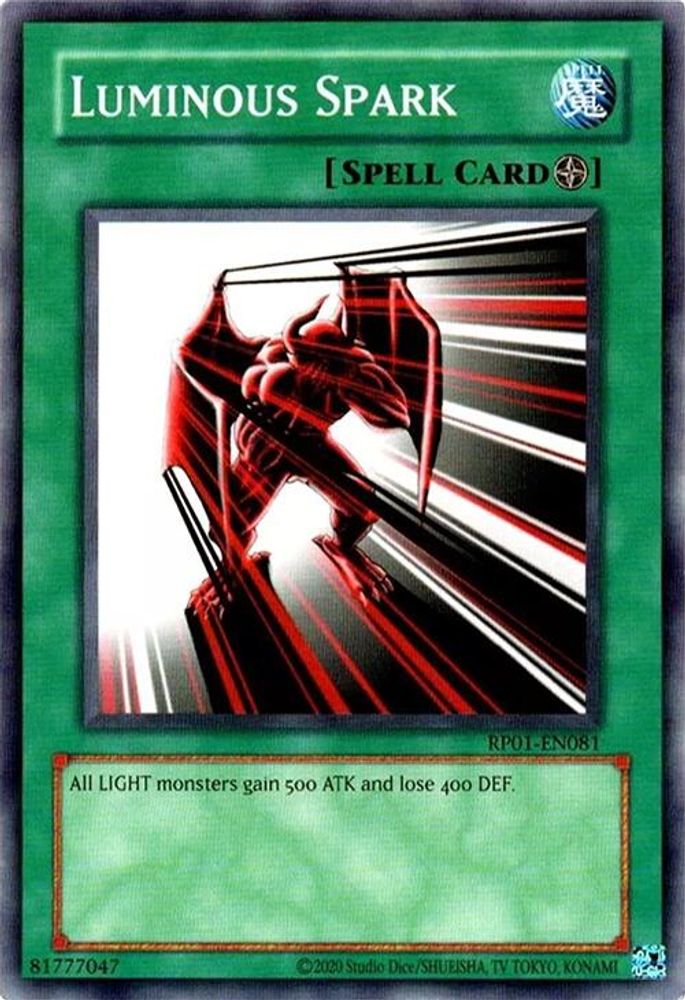 Luminous Spark (RP01-EN081) - Common