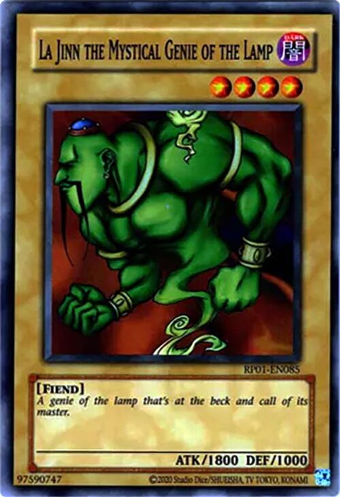 La Jinn the Mystical Genie of the Lamp (RP01-EN085) - Super Rare