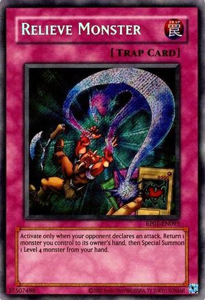 Relieve Monster (RP01-EN093) - Secret Rare