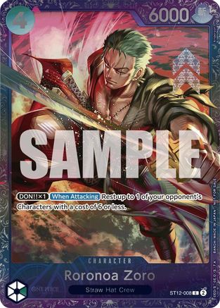 Roronoa Zoro (Treasure Cup 2024) (ST12-008) - Common
