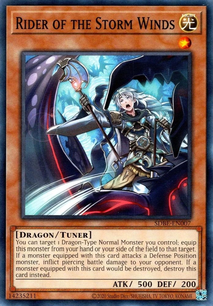 Rider of the Storm Winds (SDBE-EN007) - Common