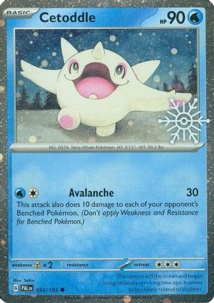 Cetoddle (Holiday Calendar) 053/193  - Holofoil - Common