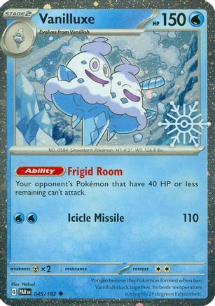 Vanilluxe (Holiday Calendar) 045  - Holofoil - Uncommon
