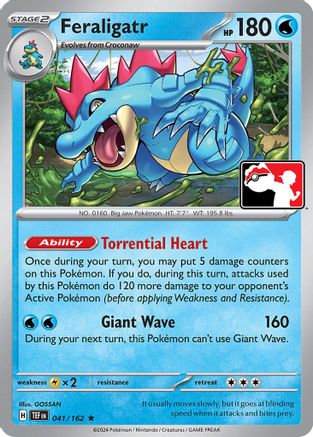 Feraligatr 041  - Rare